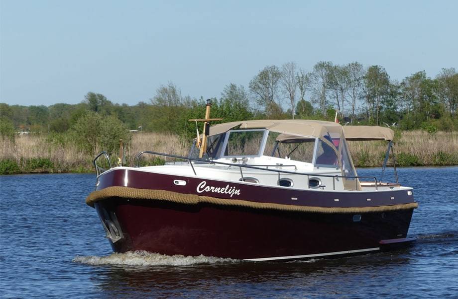 Luxe motorboot verhuur Sneek